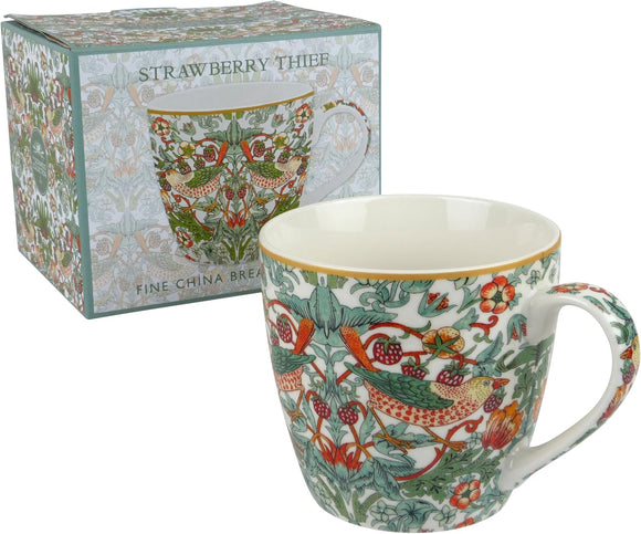 William Morris Strawberry Thief Breakfast Mug