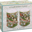 William Morris Strawberry Thief Salt and Pepper Pots