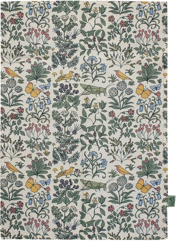 Voysey Apothecarys Garden Tea Towel