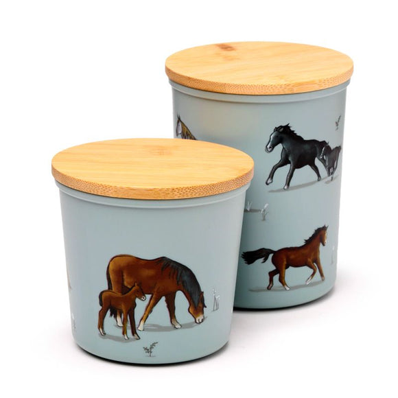 Willow Farm Set Of 2 RPET Storage Jars