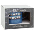 Always Wrong Reactive Glaze Mug