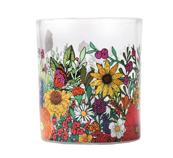 Natasha Kirby Bloom Glass Tumbler