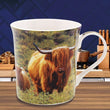Highland Cow And Calf Mug