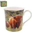 Highland Cow And Calf Mug