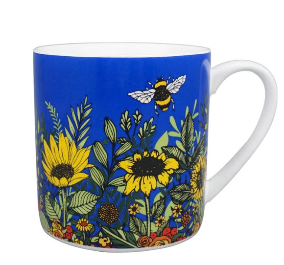 Natasha Kirby Grow Blue Mug