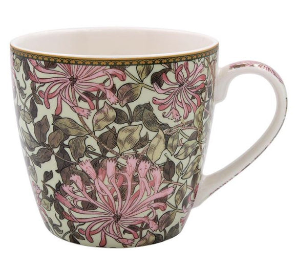 William Morris Honeysuckle Breakfast Mug