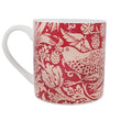 William Morris Raspberry Mug