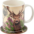 Wild Stag Mug and Coaster Set