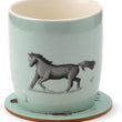 Willow Farm Horses Mug and Coaster Set