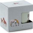 Willow Farm Horses Mug and Coaster Set