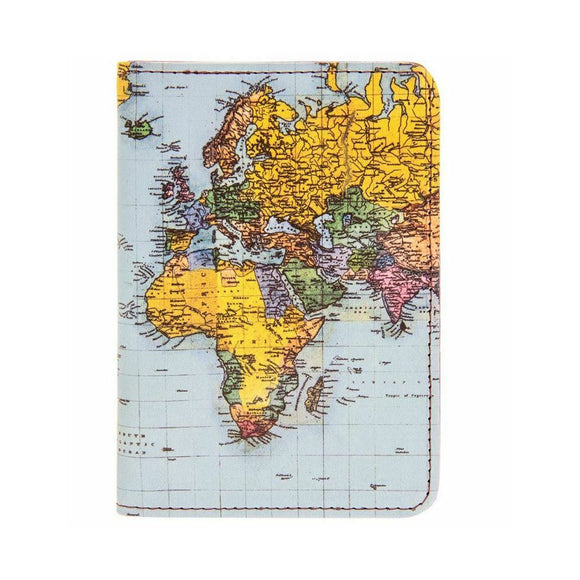 World Traveller Atlas Passport Holder