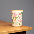 Autumn Falls Bamboo Medium Round Storage Jar