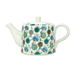 Botanical Turquoise Large Ceramic Teapot