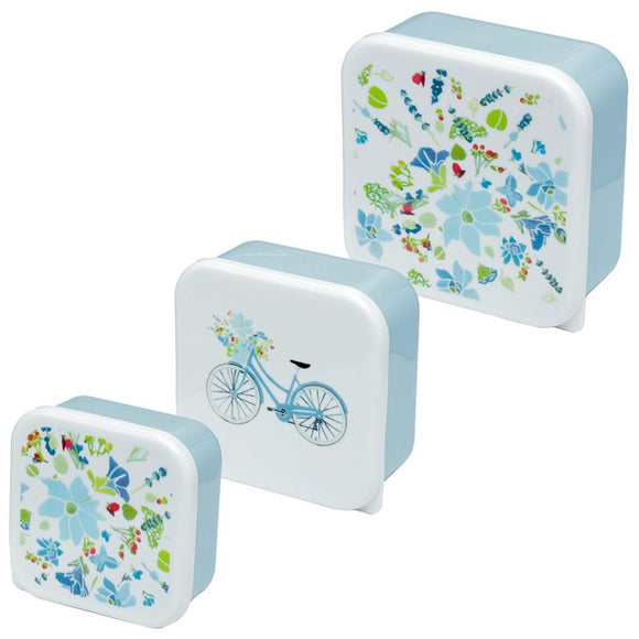 Julie Dodsworth Set of 3 Plastic Stacking Lunchboxes