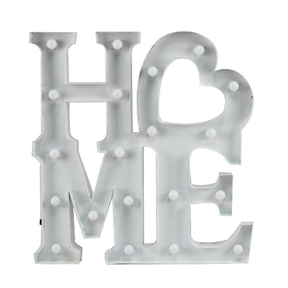 Large Square White Metal LED Home Wall Light