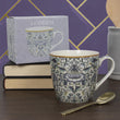 William Morris Lodden Blue Breakfast Mug