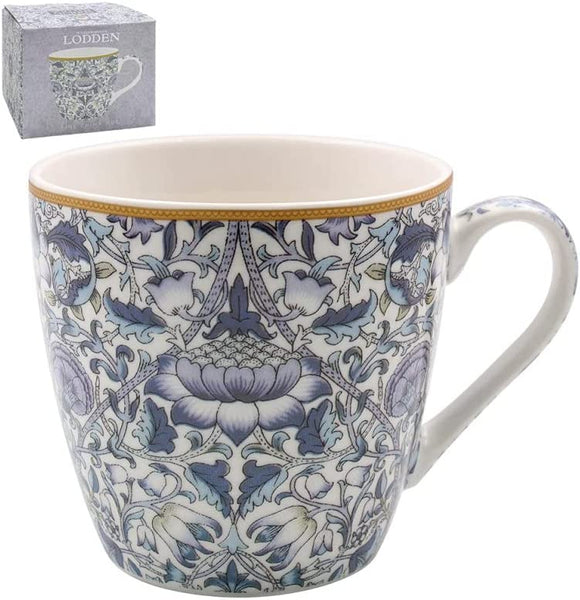 William Morris Lodden Blue Breakfast Mug