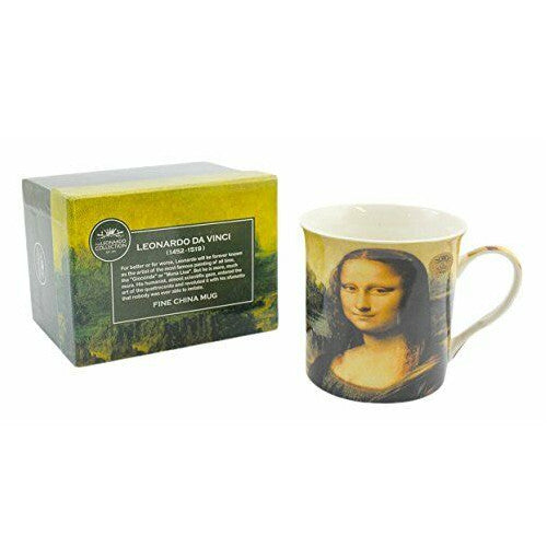 Leonardo Da Vinci Mona Lisa Art Fine China Mug