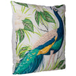 Peacock Polyester Cushion 50cm x 50cm