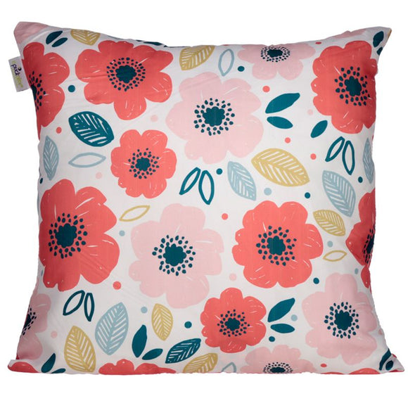 Poppy Fields Polyester Cushion 50cm x 50cm