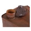Shell Rusted Look Oil Can