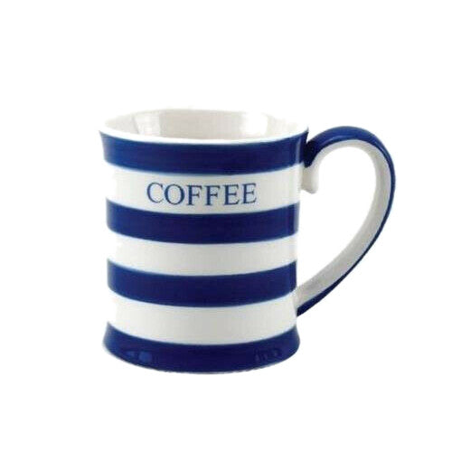 Classic Striped Blue Coffee Mug