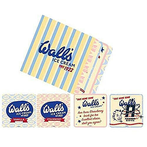 Wall's Ice Cream Set of 4 Coasters