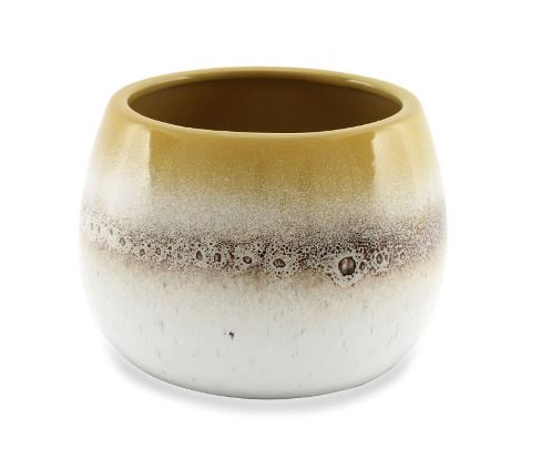 Small Two Tone Flower Pot