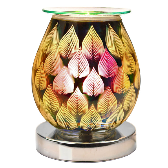 Flame Pattern Aroma Lamp Oil Burner