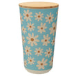 Oopsie Daisy Bamboo Large Blue Storage Jar