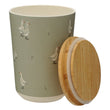 Farm Goose Bamboo Medium Green Jar