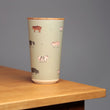 Farm Animals Bamboo Large Green Jar
