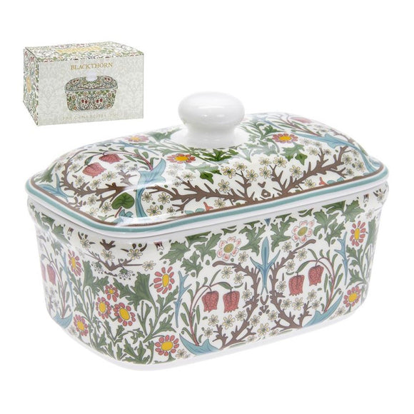 William Morris Blackthorn Butter Dish