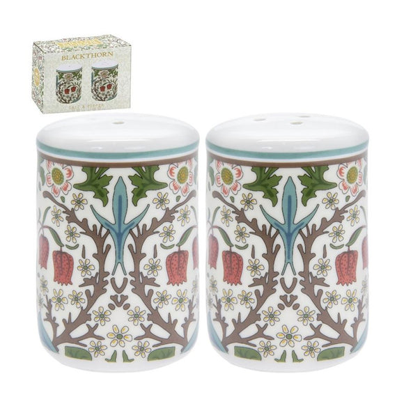 William Morris Blackthorn Salt and Pepper Set