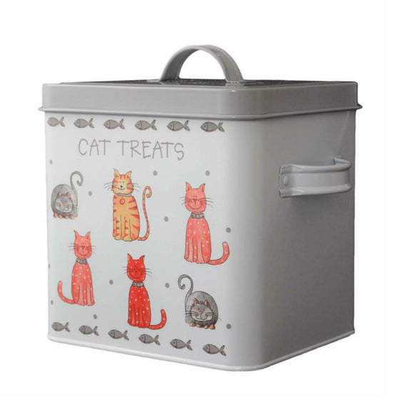 Faithful Friends Cat Treats Tin