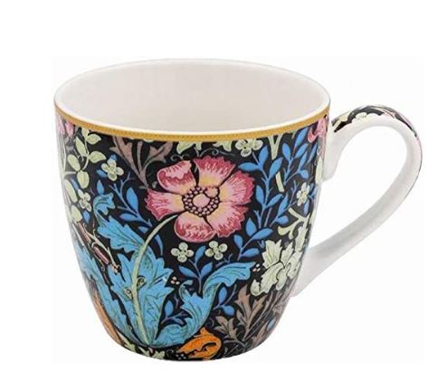 William Morris Compton Blue Breakfast Mug