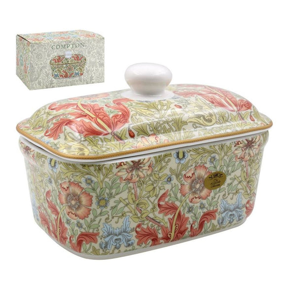 William Morris Compton Green Butter Dish
