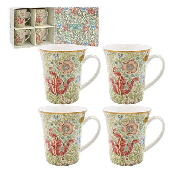 William Morris Compton Set of 4 Mugs