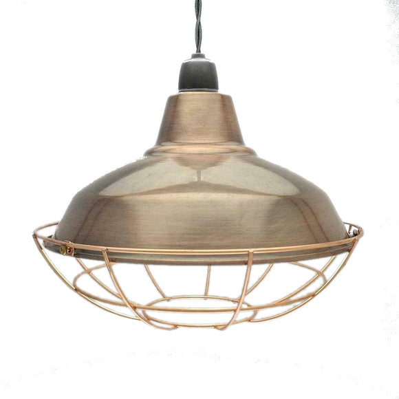 Industrial Style Metal Copper 27.5 CM Chandelier
