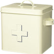 Retro Cream First Aid Tin