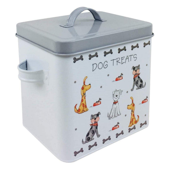 Faithful Friends Dog Treats Tin