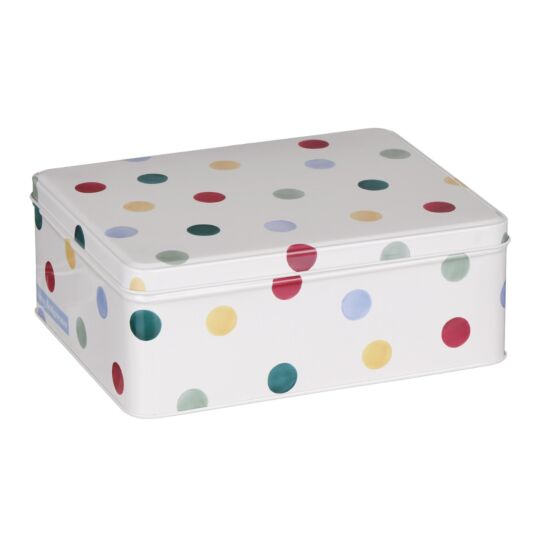 Emma Bridgewater Polka Dot Rectangular Storage Tin