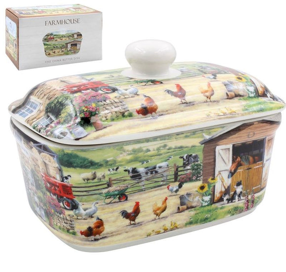 Farmhouse Butter Dish