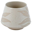 Florens Hesperantha Cream Relief Glaze Mug