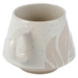 Florens Hesperantha Cream Relief Glaze Mug