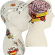 Set Of Two Phrenology Bookends