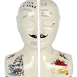 Set Of Two Phrenology Bookends