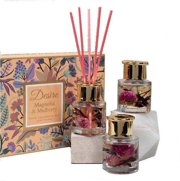 Magnolia and Mulberry Set of 3 Diffuser