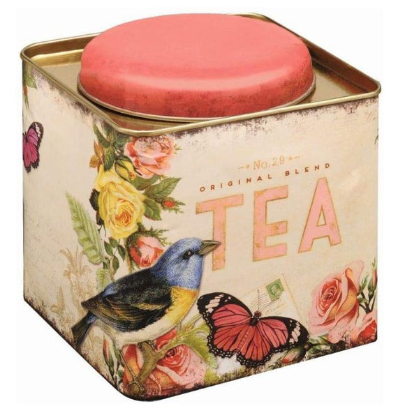 Nostalgia Tea Caddy Tin
