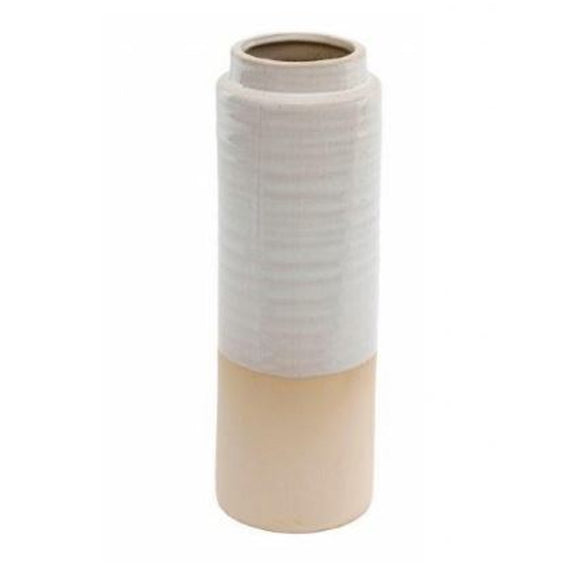 Ribbed Flower Vase